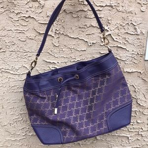 Designer Purple Shoulder Bag